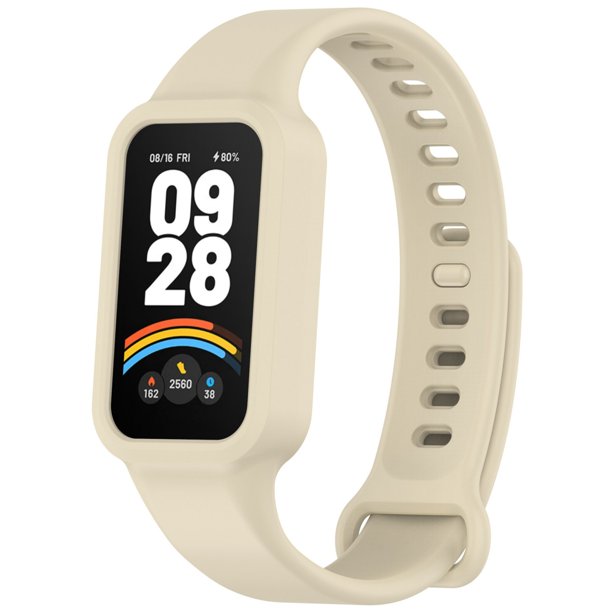 Pulsera deportiva inteligente con correa de silicona integrada Diseño sin costuras para llevar todo el día