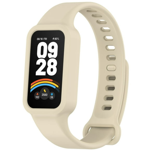 Smart Sports Bracelet with Integrated Silicone Strap of Seamless Design Soft for Smart Tracking and All-Day Wearable