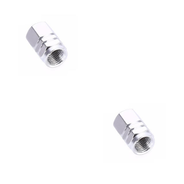 Speravity 4 piezas de tapas de neumáticos convenientes, resistentes, exquisitos, accesorios simples para neumáticos, accesorio de modificación con color Plata 2piezas Speravity CBP208935