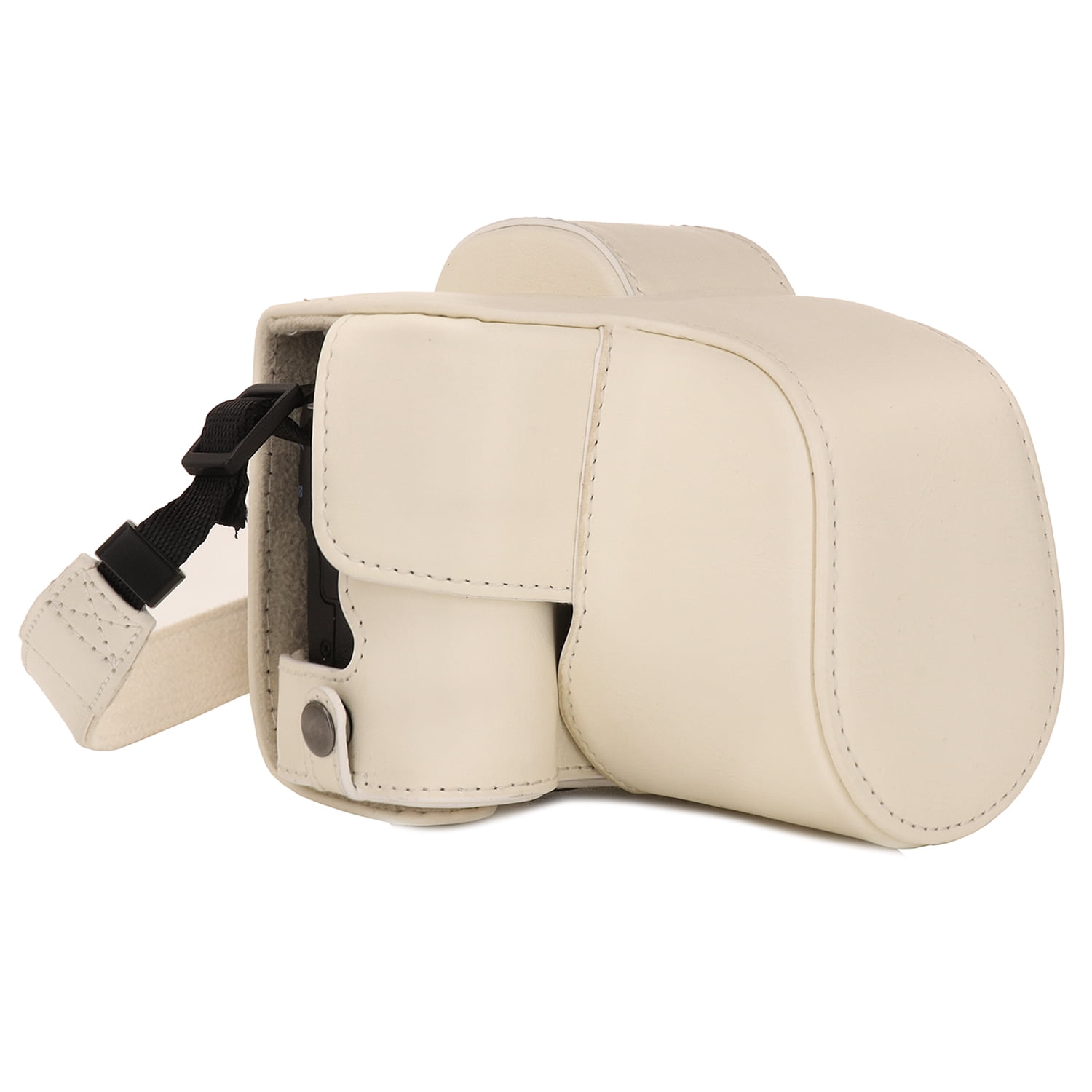MegaGear MG1449 Ever Ready Leather Camera Case compatible with Canon