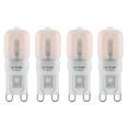 thumbnail image 1 of Luz LED G9 Lámpara LED Cristal Crema Blanco Carcasa Luz 240V 3W 6000K Lámpara, Blanco Frío, 4 piezas Guardurnaity HA003461-07B, 1 of 7