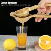 Tebru Zinc Alloy Manual Lemon Squeezer Citrus Orange Fruit Press Juicer Squeezing Tool Kitchen Supplies,Lemon Juicer,Manual Juicer