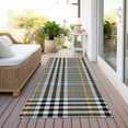thumbnail image 6 of Addison Rugs Chantille Indoor/Outdoor Transitional Geometric, Abstract Black Washable Runner Rug, 2'3" x 7'6", 6 of 6