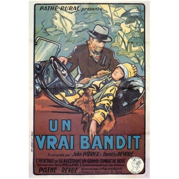 Posterazzi MOV199567 Un Vrai Bandit Movie Poster - 11 x 17 in.