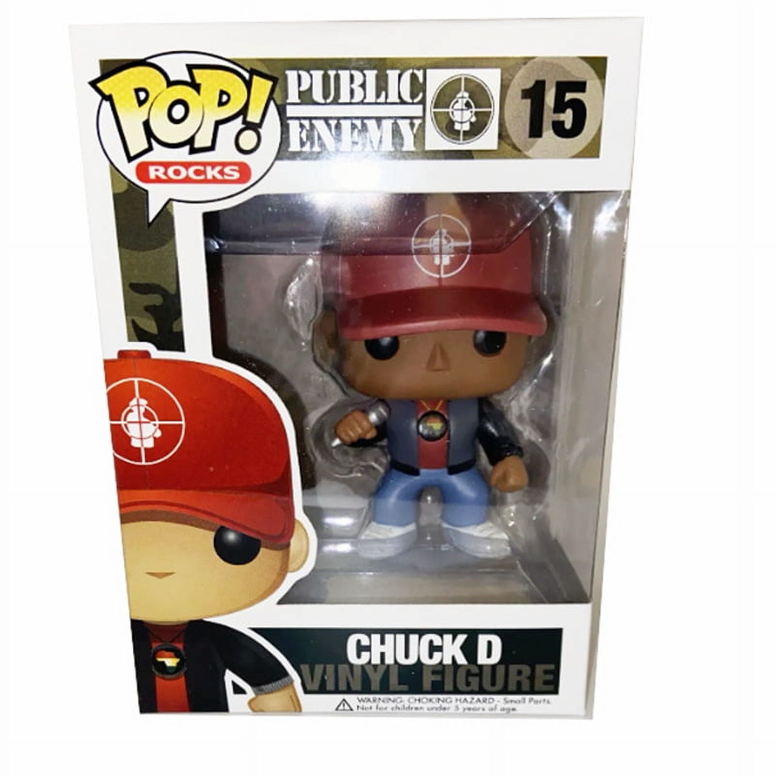 FUNKO POP フィギュア chuck d flavor flav YE Funko Pop Rocks Public Enemy CHUCK D 15# Flavor Flav 16