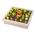 thumbnail image 1 of Parent Child Interactive Board Games Wooden Memory Radish Toy For Kids Early Education Family Fun Size Approximately 9.45X9.45X2.36 Inches Weight 1.38 Pound, 1 of 6