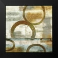 thumbnail image 2 of Nelson, Brent 15x15 Black Modern Framed Museum Art Print Titled - Round And Round II, 2 of 5