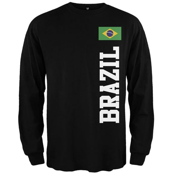 World Cup Brazil Men's Long Sleeve T-Shirt - X-Large