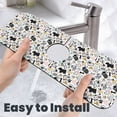 thumbnail image 6 of Pofeuu Puppy Print Splash Guard for Sink Faucet Sink Gadgets-Splash Guard Behind Faucet Drip Catcher for Kitchen, Bathroom,Sink Mat, 6 of 7