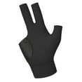 thumbnail image 5 of yotijar 3 Fingers Billiard Glove for Men Lightweight Nonslip Mitts Snooker Cue Glove Black and Right, 5 of 8