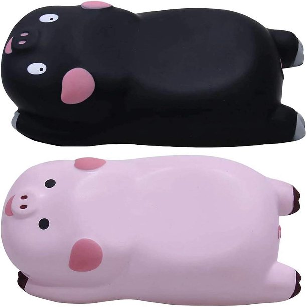 Almohadilla linda para reposamuñecas, cojín para ratón con diseño de Mini cerdo