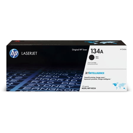 UPC: 0194850587245 | HP 134A Black Original LaserJet Toner Cartridge  W1340A