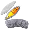 thumbnail image 3 of Kayak Cover Waterproof UV Resistant Dustproof Shield Protector Storage Transport  for Kayak Canoe Boat, 3 of 7