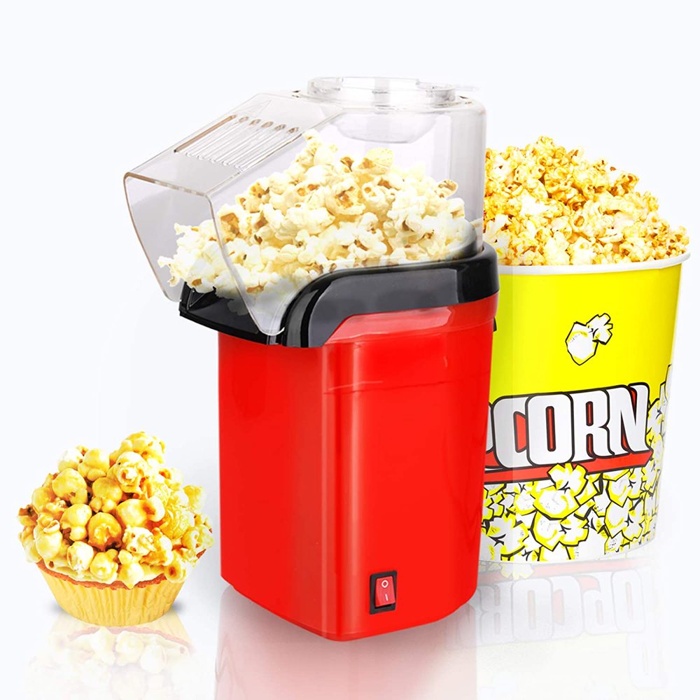 Hot Air Popcorn Machine, Household Popcorn Maker,1200W Electric Popcorn