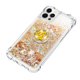 thumbnail image 4 of Funda para iPhone 12 Pro con Brillo Líquido Flotante, Purpurina, Parachoques y Anillo Giratorio Soporte, 4 of 5