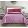 thumbnail image 2 of Victoria Embossed Ultra Soft Reversible Bedspread Set, 2 of 2