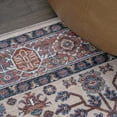 thumbnail image 6 of JONATHAN Y WASHABLE 5 x 8 Area Rug, Kemer All-Over Persian - Beige/Red/Blue, WSH104C-5, 6 of 7