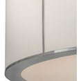 thumbnail image 2 of Meyda 169104 72 in. Cilindro Textrene Pendant, Extreme Chrome - Lodge Fabric Contemporary Acrylic, 2 of 5