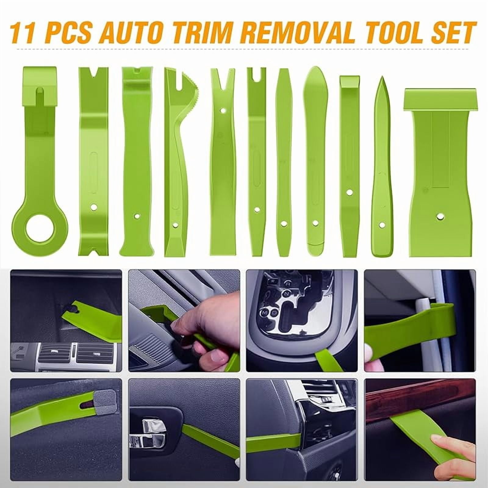 GOOACC - GRC-33 240PCS Bumper Retainer Clips Car Plastic Rivets Fasteners Push Retainer Kit Most Popular Sizes Auto Push Pin Rivets Set -Door Trim Panel Fender Clips for GM Ford Toyota Honda Chrysler