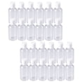 thumbnail image 1 of WHAMVOX 24pcs Refillable Travel Liquid Container Plastic Body Wash Container for Business People, 1 of 8