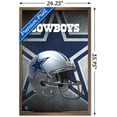 thumbnail image 3 of NFL Dallas Cowboys - Helmet 16 Wall Poster, 22.375" x 34", Framed, 3 of 6