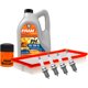 thumbnail image 1 of Kit De Afinación Con Aceite 10W30 Mineral, Bujías Iridio, Filtro De Aire Y Filtro De Aceite 7 Piezas Compatible con Volkswagen Golf L4 1.8L DE 2000 A 2006, 1 of 1