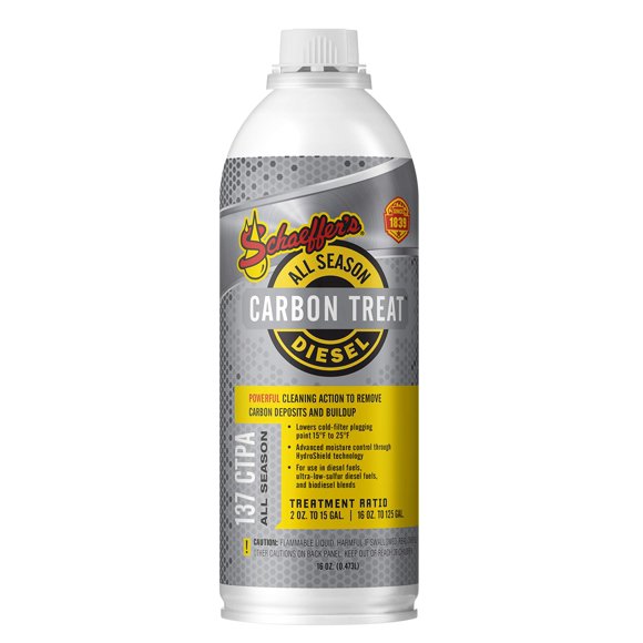 Schaeffer Manufacturing Co. 0137CTPA-042S Friandise Carbone Premium Additif pour Carburant Diesel Toutes Saisons, Bouteille de 1 Pinte