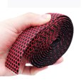 thumbnail image 5 of SPRING PARK 2Pcs MTB Road Bike Honeycomb Design Handlebar Tapes Breathable Belts Bar Wraps W/ Bar End Plugs, 5 of 7