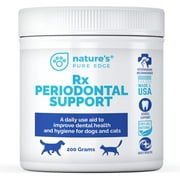 Nature's Pure Edge Periodontal Support Cat & Dog Oral Care Dental Care Powder, 200g