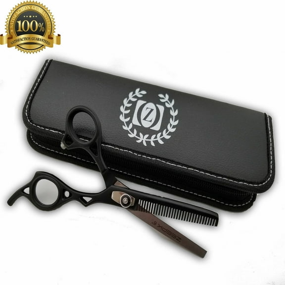 Jet Black Thinning Shears Hair Dressing Scissors Hair Cutting Scissors TIJERAS