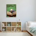 thumbnail image 4 of Nawypu  Funny Pigeon Bird Reading Book Print, Humor Signs Bathroom Wall Decor, Bathroom Quote Wall Art, Retro Restroom Decor, Fun Toilet Poster Prints, Framed Canvas, 4 of 4