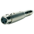 thumbnail image 6 of 8 MR DJ QTXLRF1 XLR Female to 1/4" Stereo Female Adapter Converter Gender Audio Coupler, 6 of 10