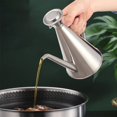 thumbnail image 4 of Nonrust Steel Cooking Oil Bottle Leak proof Spouts Ergonomic Designs For Precise Pouring, 4 of 10