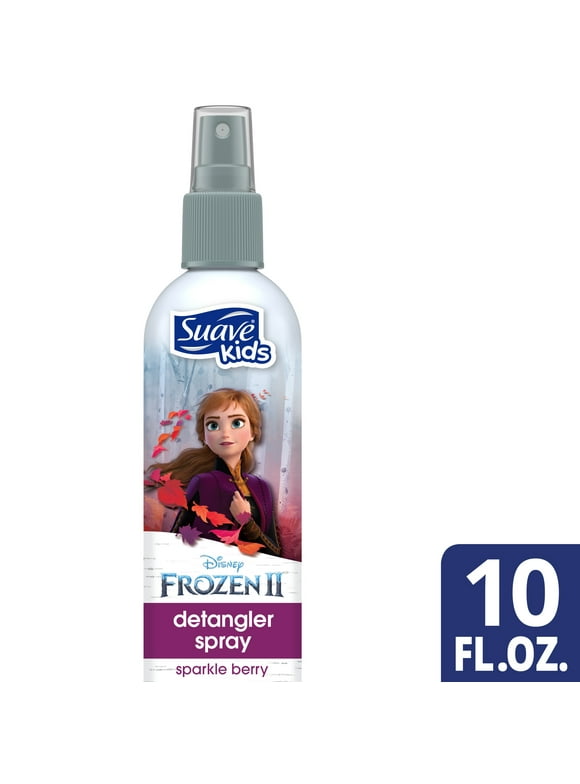 Suave Kids Hair Detangler Spray, Disney's Frozen Sparkle Berry, Tear Free Formula, 10 fl oz