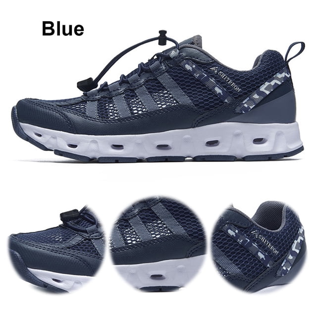 Malla para Vadear Zapatos Acuáticos Transpirables Secado Rápido Hombres Y Mujeres Aqua