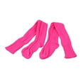 thumbnail image 3 of WTXUE Women Thigh High Socks Knit Over The Knee Cable Knit Boot Stockings Long Warm Leg Warmers Over The Knee Stockings,Long Comfortable Fashion Leg Warmers Trendy Winter Stockings Hot Pink One Size, 3 of 4