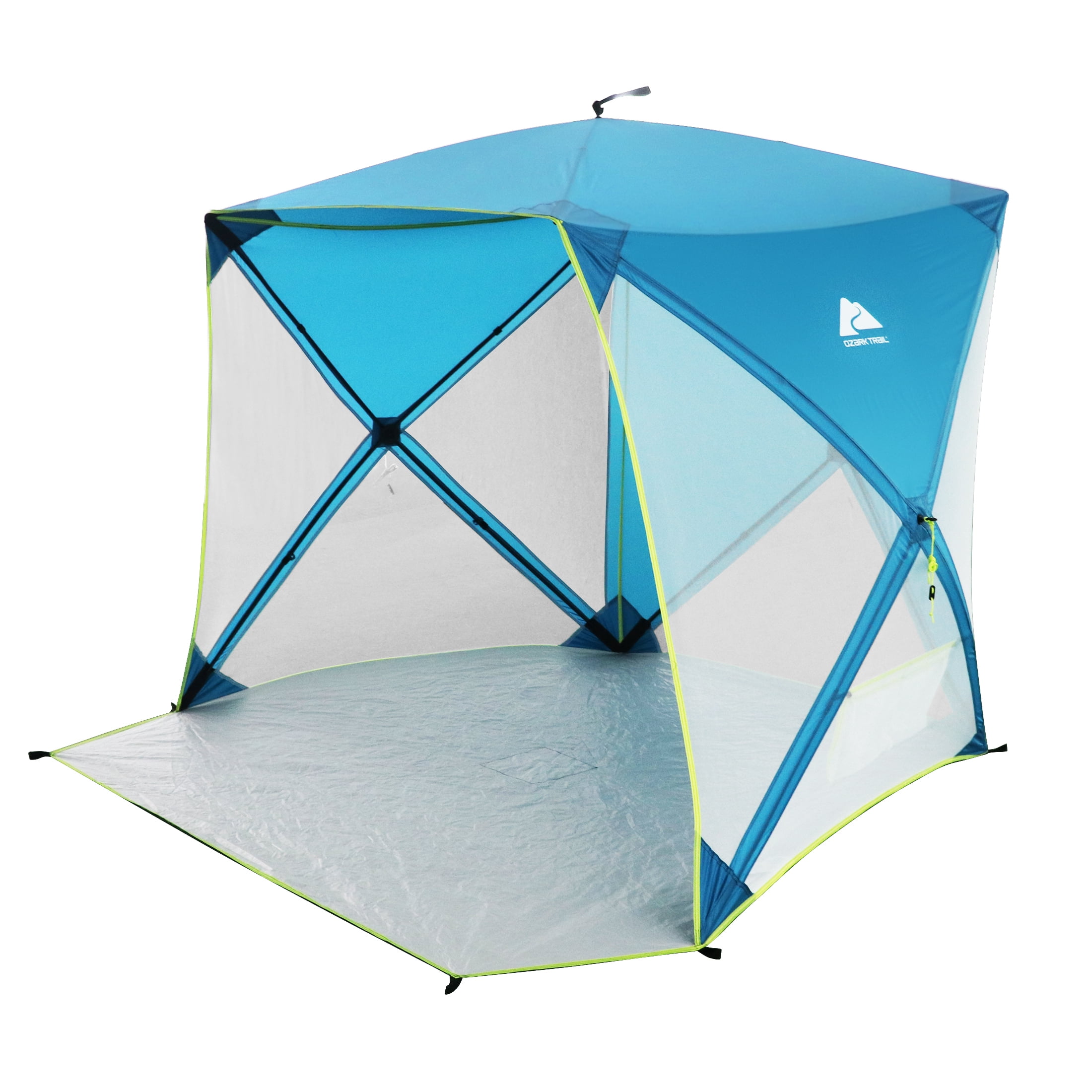 Old Bahama Bay Portable Beach Tent: Pop Up Shade Canopy Shelter