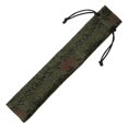 thumbnail image 2 of Chinese Calligraphy Style Decorative Folding Hand Fan Bag Dustproof Holder Protector Pouch Case Cover Gifts Red, 2 of 5