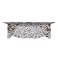 thumbnail image 2 of The Urban Port - Floating shelf - MDF frame - antique white, 2 of 6
