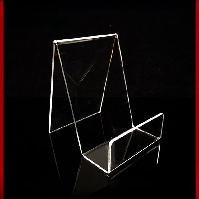 Estantería de acrílico creativa, sujetalibros, librería sencilla y transparente, estantería de escritorio, tablero acrílico