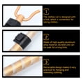 thumbnail image 3 of jojofuny 1Set Golden Aluminium Alloy Clothesline Pole for Laundry Tool Retractable and Simple, 3 of 8
