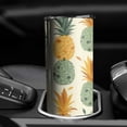 thumbnail image 3 of Pineapple Coffee Tumbler with Lid Straw Insulated Leakproof Cup Modern Tumbler 20 oz for Spring Summer Birthday Christmas, 3 of 7