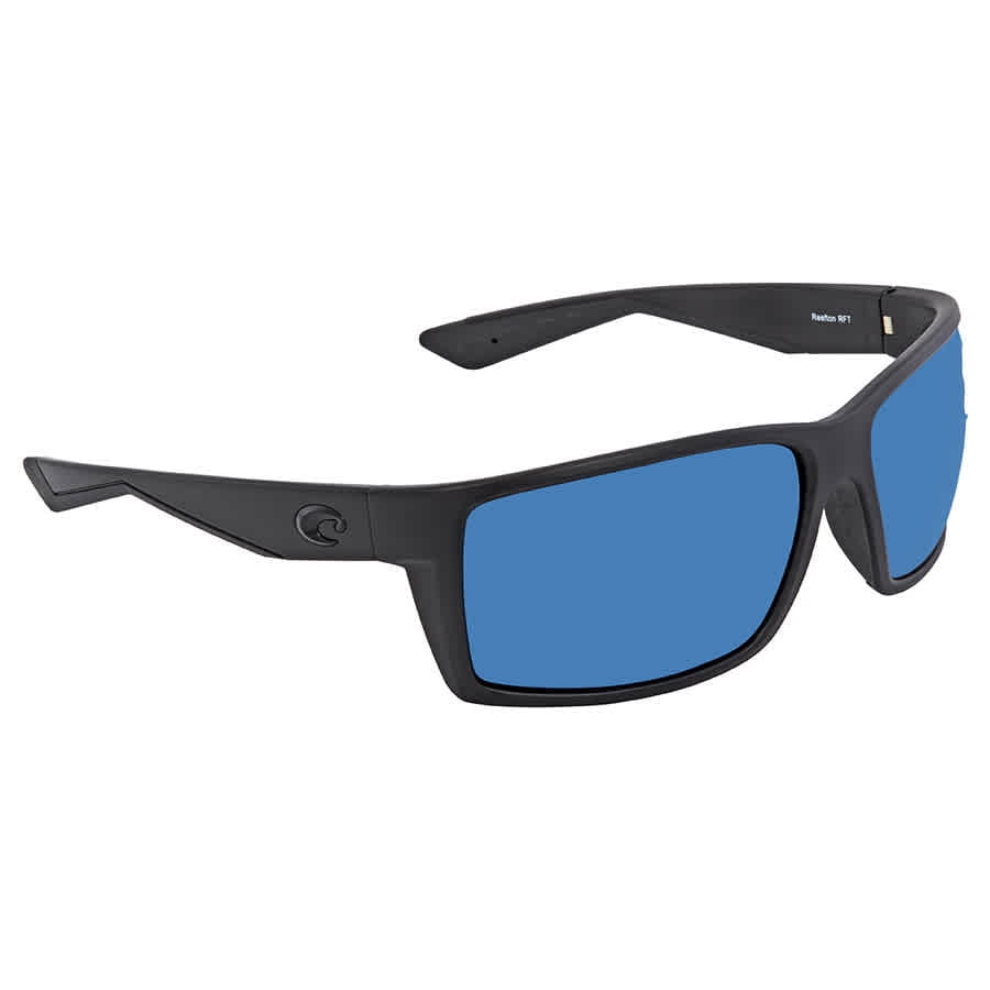 Costa Del Mar REEFTON Blue Mirror Polarized Polycarbonate Wrap Men's
