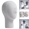 thumbnail image 4 of Base de Cabeza de Maniquí de Cosmetología, Modelo de Cabeza de , Pelucas, Sombreros, Soporte de Exhibición, Exhibición de Peluca, Decoración Sunnimix Cabeza de maniquí, 4 of 8