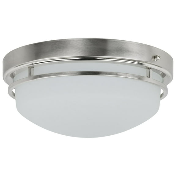 SUNLITE 23w Frosted LED Flush Mount Fixture - 3000K Warm White