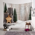 thumbnail image 1 of Tapiz de Navidad Árbol de Navidad Tela de Papá Noel Tela de pared Calcetines de Navidad Regalo de Navidad Tapiz colgante de pared Sailing Electrónica, 1 of 4