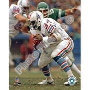 Earl Campbell Rushing Action Sports Photo 8 x 10