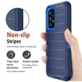 thumbnail image 6 of Xhy Samsung Galaxy A53 5G Case with Belt Clip Holster and Screen Protector Military Grade Full Body Multilayer Drop Protection 3 in 1 Rugged Durable Detachable for Samsung A53 5G Phone - Dark Blue, 6 of 9