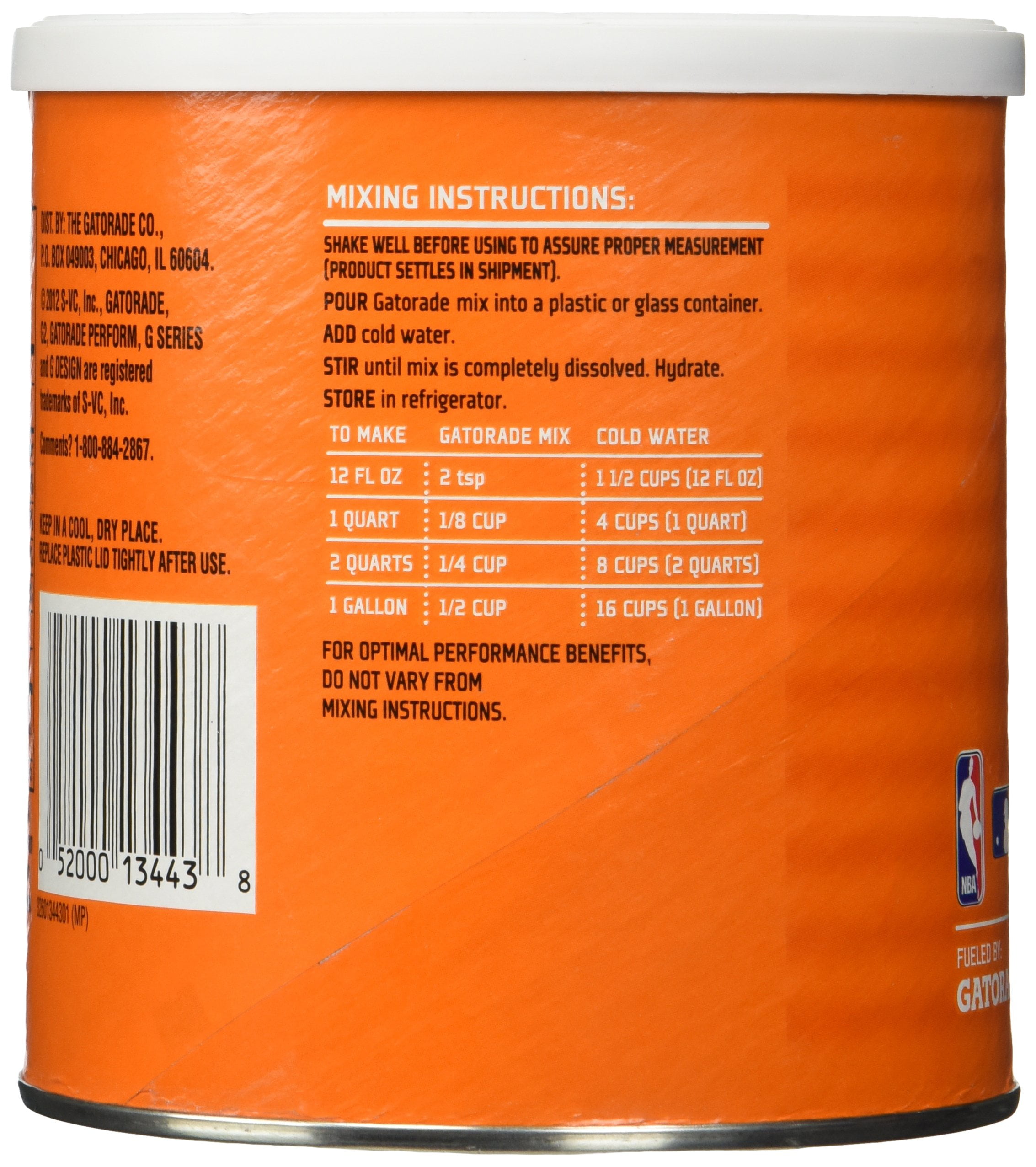 Pack of 2 - Gatorade Perform G2 02 Perform Thirst Quencher Instant Powder Grape Drink 19.4 Oz. (1 Each)