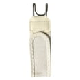 thumbnail image 2 of Stretch Elastic Belt with Stainless Buckle (2-Pack) - Breathable Quick-Dry Polyester Waist Strap, No-Hole Adjustable Tctical Belt for Hiking, Running & Casual Wear, White & Brown, 2 of 9